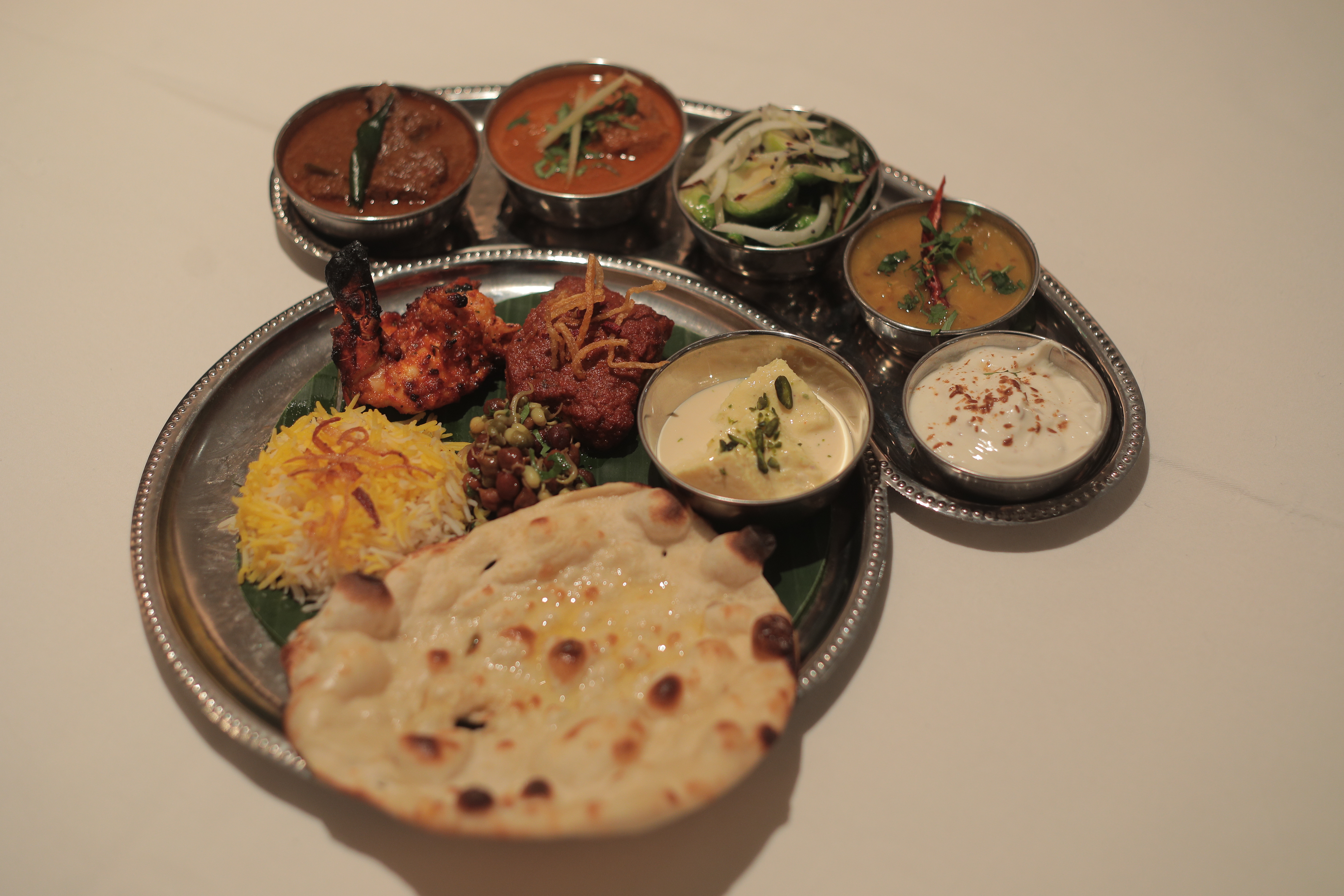 thali lunch benares fine indian restaurant london